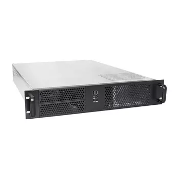 Корпус Exegate Pro 2U650-08, ATX, 2U RM, 1x500 Вт, черный (EX284977RUS)