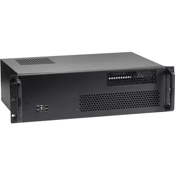 Корпус Exegate Pro 3U330-02/500PPH, ATX, 3U RM, 1x500 Вт, черный (EX279764RUS)