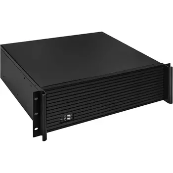 Корпус Exegate Pro 3U390-11/400ADS, ATX, 3U RM, 1x400 Вт, черный (EX292701RUS)