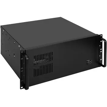 Корпус Exegate Pro 4U300-08/800PPH-SE, ATX, 4U RM, 1x300 Вт, черный (EX293675RUS)
