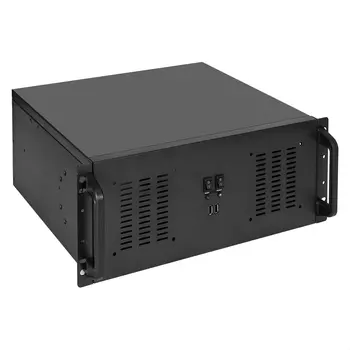 Корпус Exegate Pro 4U350-02/1100ADS, mATX, 4U RM, 1x1100 Вт, черный (EX295896RUS)