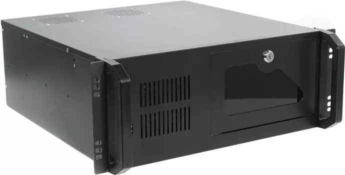 Корпус Exegate Pro 4U450-26/4U4020S, E-ATX, 4U RM, 1x500 Вт, черный (EX244588RUS)