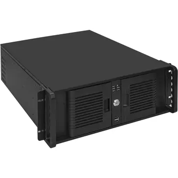 Корпус Exegate Pro 4U480-15/4U4132/RM-900ADS, E-ATX, 4U RM, 1x900 Вт, черный (EX293568RUS)