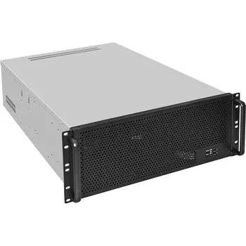 Корпус Exegate Pro 4U650-18/700ADS, E-ATX, 4U RM, 1x700 Вт, черный/серебристый (EX292574RUS)