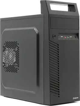 Корпус ExeGate QA-406, mATX, Mini-Tower, 2xUSB 3.0, черный, 400Вт (EX261431RUS)