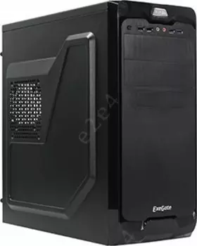 Корпус ExeGate UN-604, ATX, Midi-Tower, черный, 350 Вт (EX269435RUS)