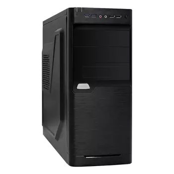 Корпус ExeGate XP-330U, ATX, Midi-Tower, черный, 350 Вт (EX272726RUS)