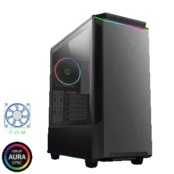 Корпус GameMax T801 Paladin, ATX, Mid-Tower, 2xUSB 3.0, черный, Без БП