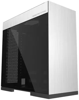 Корпус Geometric Future Model 8, EATX, Midi-Tower, 2xUSB 3.0, USB Type-C, серебристый, без БП (M8-DHARMA)
