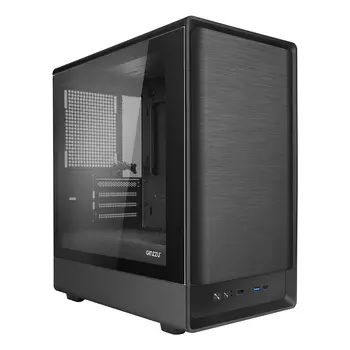 Корпус Ginzzu CL450, mATX, Mini-Tower, USB 3.0, черный, без БП (18252)