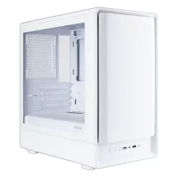 Корпус Ginzzu CL460, mATX, Mini-Tower, USB 3.0, белый, без БП (18254)