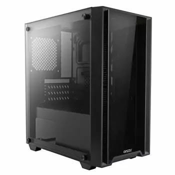 Корпус Ginzzu CL510, mATX, Mini-Tower, USB 3.0, черный, без БП