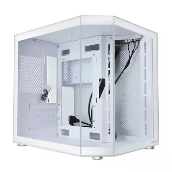 Корпус Ginzzu V220, mATX, Mini-Tower, USB 3.0, белый, без БП (18277)