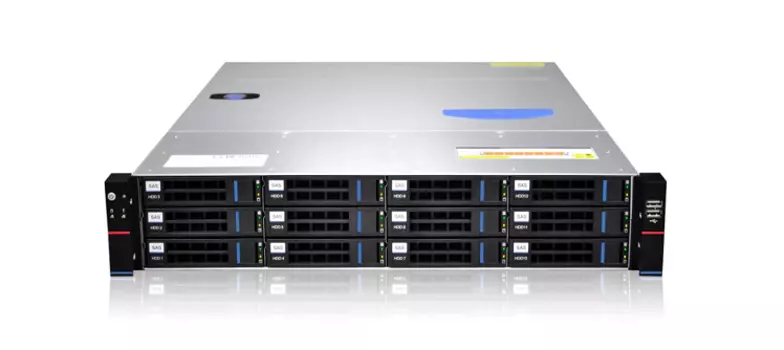 Корпус Gooxi RMC2112, E-ATX, 2U RM, 12x3.5/2.5 HS + 2x2.5 HS, Redundant 2x800 Вт, черный (RMC2112-670-HSE)