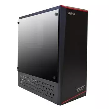Корпус HIPER HG-C101, ATX, Midi-Tower, USB 3.0, черный, Без БП