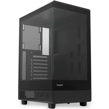 Корпус HSPD F510, ATX, Midi-Tower, 2xUSB 3.0, черный, без БП (F510-TGBK)