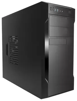 Корпус INWIN EAR067BL, ATX, Midi-Tower, 2xUSB 3.0, черный, 500 Вт (6143595)