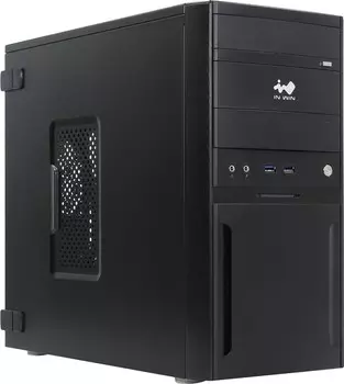 Корпус INWIN EFS059BL, mATX, Mini-Tower, 2xUSB 3.0, черный, 500 Вт (6120654)