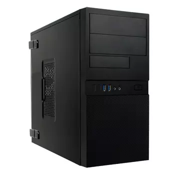 Корпус INWIN EFS066, mATX, Mini-Tower, 2xUSB 3.0, черный, Без БП