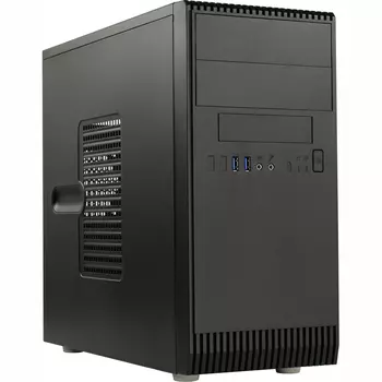 Корпус INWIN ENR064, mATX, Mini-Tower, 2xUSB 3.0, черный, 600Вт (6178294)