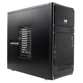 Корпус INWIN ENR-021, mATX, Mini-Tower, 2xUSB 3.0, черный, 450 Вт (6177859)