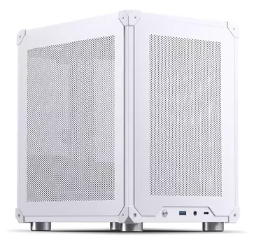 Корпус JONSBO C6, mATX, Mini-Tower, USB 3.0, USB Type-C, белый, без БП (JONSBO C6 White)