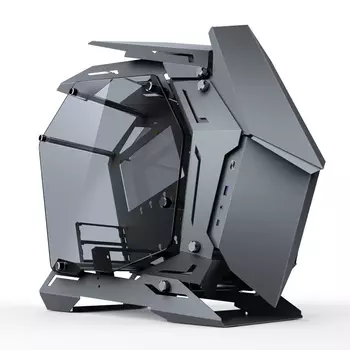 Корпус JONSBO MOD-3 Mini, mATX, Mini-Tower, USB 3.0, USB Type-C, серый, без БП (MOD-3 Mini Grey)
