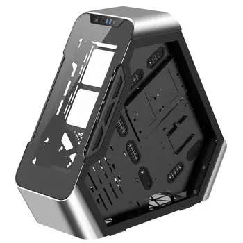 Корпус JONSBO TR03-G, ATX, Midi-Tower, 2xUSB 3.0, USB Type-C, серебристый, без БП (PCC_JB_TR03-G)