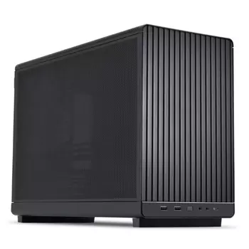 Корпус LIAN-LI A3-mATX, mATX, Small Tower, 2xUSB 3.0, USB Type-C, черный, без БП (G99.A3X.00)