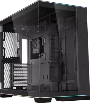 Корпус LIAN-LI O11 Dynamic EVO RGB Black, EATX, Midi-Tower, 2xUSB 3.0, USB Type-C, черный, без БП (G99.O11DERGBX.00)