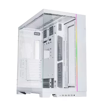 Корпус LIAN-LI O11 Dynamic EVO XL White, EATX, Full-Tower, 4xUSB 3.0, USB Type-C, белый, без БП (G99.O11DEXL-W.00)