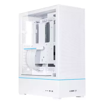 Корпус LIAN-LI SUP01W, mATX, Midi-Tower, 2xUSB 3.0, USB Type-C, белый, без БП (G99.SUP01W.00)