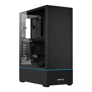 Корпус LIAN-LI SUP01X, mATX, Midi-Tower, 2xUSB 3.0, USB Type-C, черный, без БП (G99.SUP01X.00/G99.SUP01X.R0)