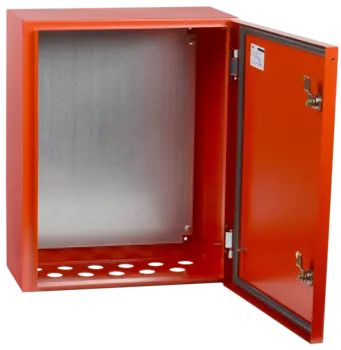 Корпус металлический 395мм x 310мм x 220мм, IP54, У2, красный, IEK ЩМП-1-0 (IND-YKM40-01-54)
