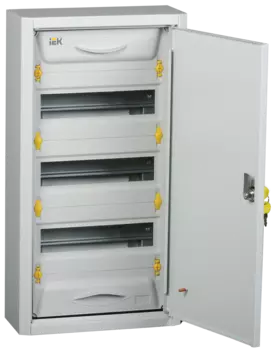 Корпус металлический 585мм x 310мм x 130мм, IP31, УХЛ3, серый, IEK ЩРн-36з-0 36 (MKM15-N-36-31-ZU)