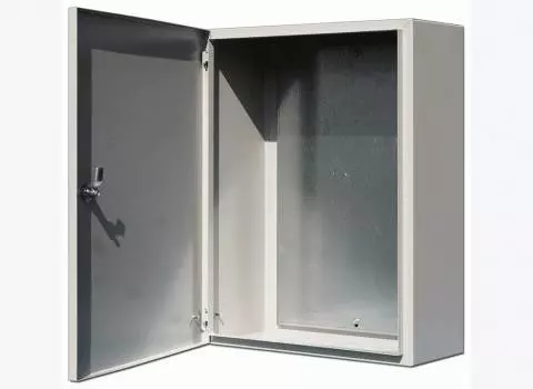 Корпус металлический с монтажной панелью 1200мм x 750мм x 300мм, IP31, замок с ключом, серый, DEKraft ЩРНМ-6 (30506DEK)