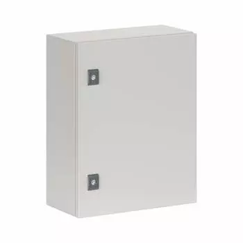 Корпус металлический с монтажной панелью 500мм x 400мм x 200мм, IP65, замок с ключом, серый, DKC ST (R5ST0542)