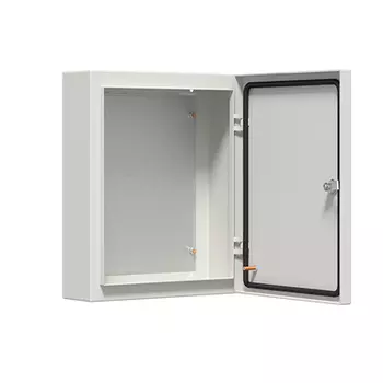 Корпус металлический с монтажной панелью 800мм x 650мм x 250мм, IP54, замок с ключом, серый, ASD-electric ЩМП-04 (МС.06.54.07)