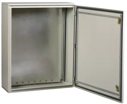 Корпус металлический с монтажной панелью 800мм x 650мм x 250мм, IP65, У1, замок с ключом, серый, IEK GARANT ЩМП-4-0 (YKM40-04-65)