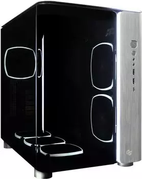 Корпус MONTECH King 95 Ultra, ATX, Midi-Tower, 2xUSB 3.0, USB Type-C, RGB подсветка, серебристый, без БП (KING 95 ULTRA)