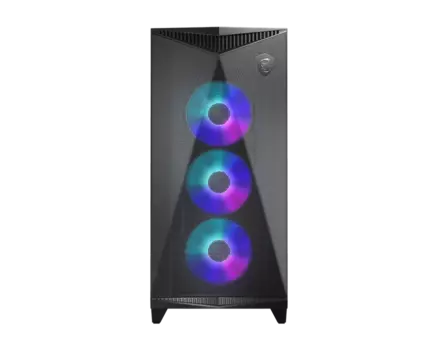 Корпус MSI MPG GUNGNIR 300R AIRFLOW, EATX, Midi-Tower, 2xUSB 3.0, USB Type-C, черный, без БП (306-7G21R21-W57)