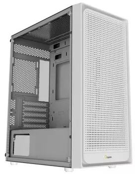 Корпус Ocypus Gamma C50 WH, mATX, Mini-Tower, USB 3.0, белый, без БП (Gamma-C50-WHG000XX-GL)