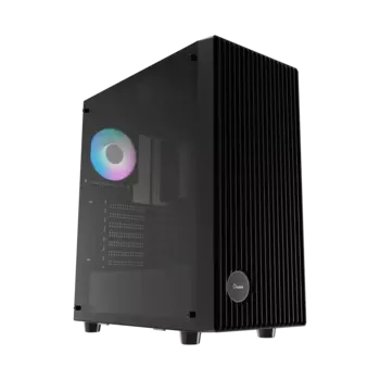 Корпус Ocypus Gamma C70 BK ARGB, ATX, Midi-Tower, USB 3.0, RGB подсветка, черный, без БП (Gamma-C70-BKG400XX-GL)