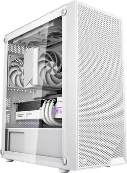 Корпус PCCOOLER C3B310 WH, mATX, Midi-Tower, USB 3.0, белый, без БП (C3B310-WHP0-GL)