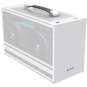 Корпус PCCOOLER I100 PRO MESH WH, Mini-ITX, Micro-Tower, USB 3.0, белый, без БП (I100 PRO MESH WH)