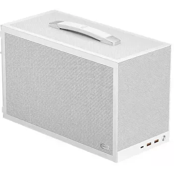 Корпус PCCOOLER K101 MESH WH 3F, Mini-ITX, Mini-Tower, 2xUSB 3.0, USB Type-C, белый, без БП (K101 MESH WH 3F)