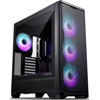 Корпус Phanteks Eclipse G400A, EATX, Midi-Tower, 2xUSB 3.0, USB Type-C, RGB подсветка, черный, без БП (PH-EC400GA_DBK01)