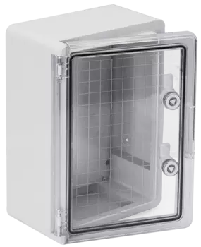Корпус пластиковый IEK 350мм x 250мм x 150мм, IP65, УХЛ1, замок с ключом, серый (MKP92-N-352515-65)