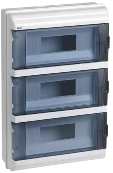 Корпус пластиковый IEK 458мм x 306мм x 108мм, IP55, У1, белый (MKP72-N3-36-55)