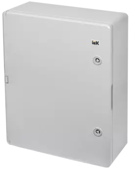 Корпус пластиковый IEK 500мм x 400мм x 180мм, IP65, УХЛ1, замок с ключом, серый (MKP93-N-504018-65)